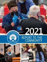 2021 Report to the Community