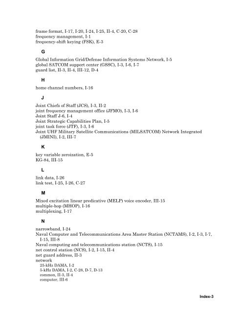 uhf tacsat /dama multi-service tactics, techniques ... - UHF-Satcom.com