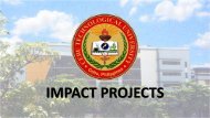 Cebu Technological University Impact Projects