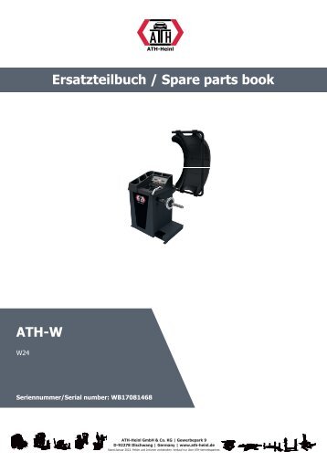ATH-Heinl ERSATZTEILBUCH SPARE PARTS BOOK W24
