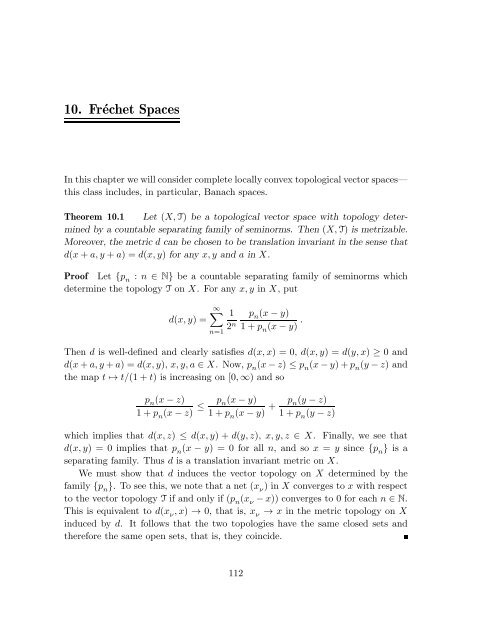 Basic Analysis – Gently Done Topological Vector Spaces