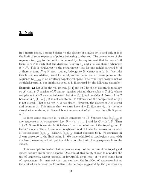 Basic Analysis – Gently Done Topological Vector Spaces