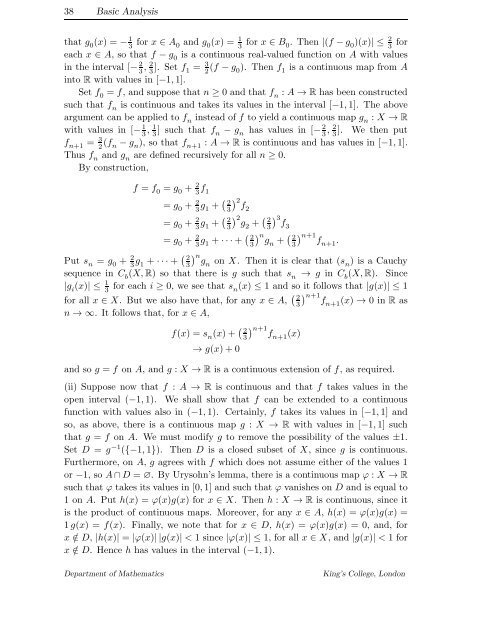 Basic Analysis – Gently Done Topological Vector Spaces