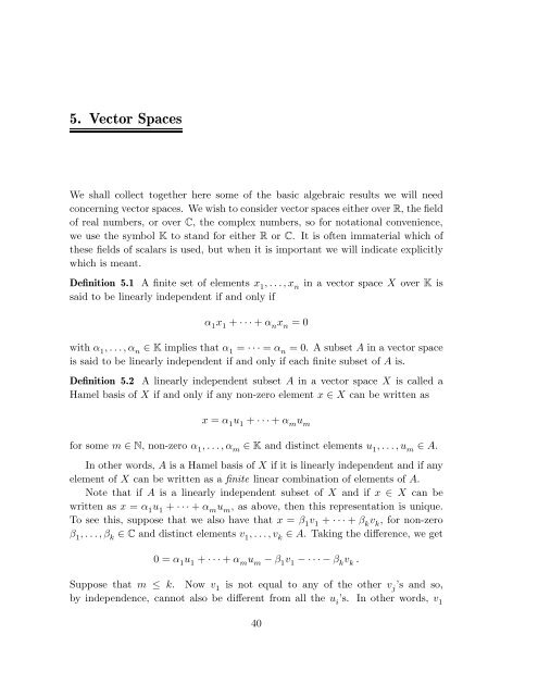 Basic Analysis – Gently Done Topological Vector Spaces