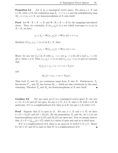 Basic Analysis – Gently Done Topological Vector Spaces