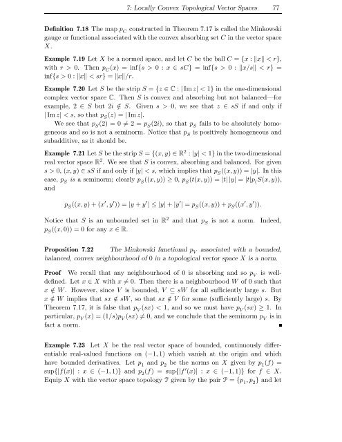 Basic Analysis – Gently Done Topological Vector Spaces