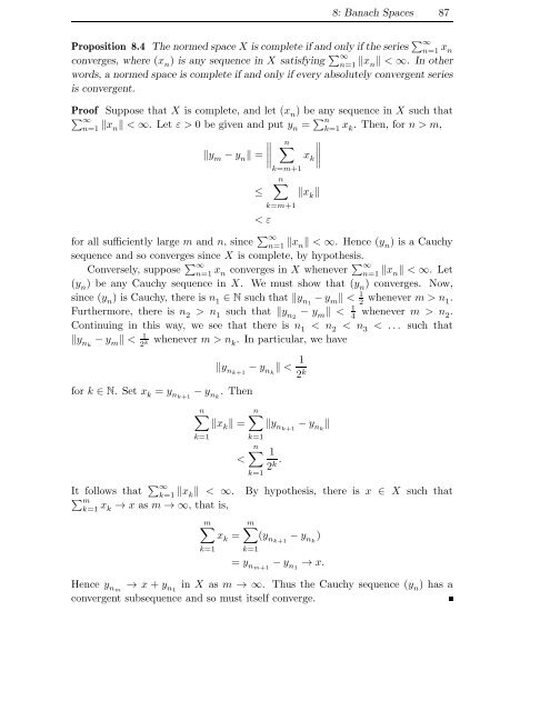 Basic Analysis – Gently Done Topological Vector Spaces