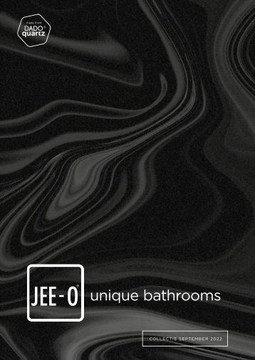 JEE-O unique bathrooms - collectie 2022