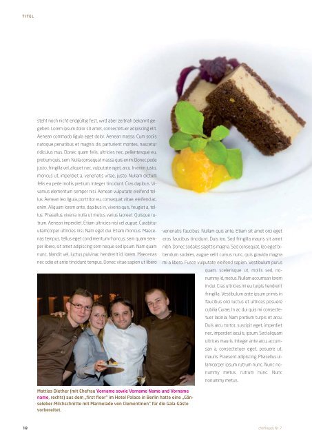 ChefHeads-Magazin #07/12