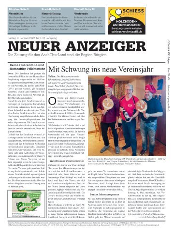Neuer Anzeiger 4. Februar 2022