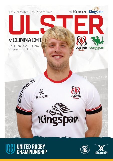 Ulster Rugby Match Day Programme - Connacht 