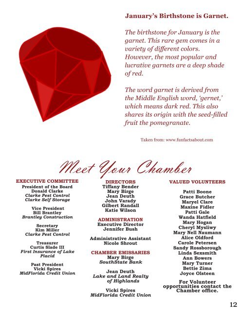January 2022 Newsletter