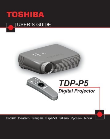 TDP-P5 - Toshiba