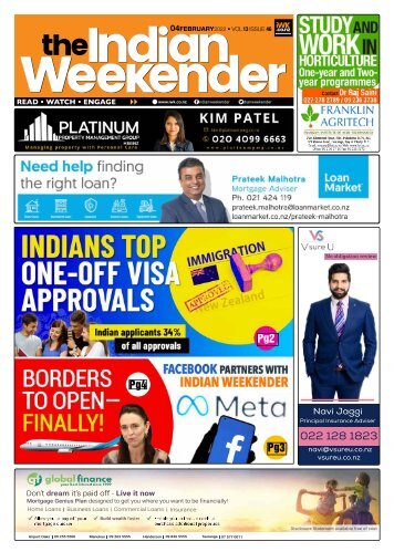 The Indian Weekender, Friday 04 February 2022