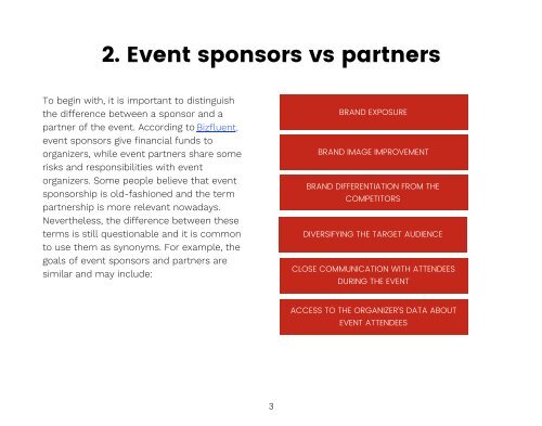 Event sponsorship