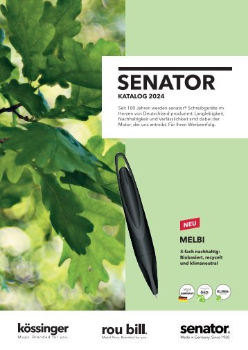 Senator Schreibgeräte Katalog