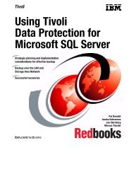 Using Tivoli Data Protection for Microsoft SQL Server - Computing at ...