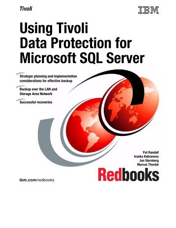 Using Tivoli Data Protection for Microsoft SQL Server - Computing at ...