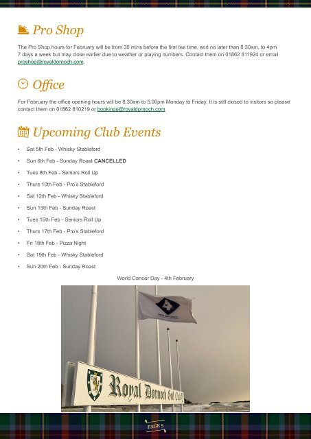 Members Weekly Newsletter 04-02-22