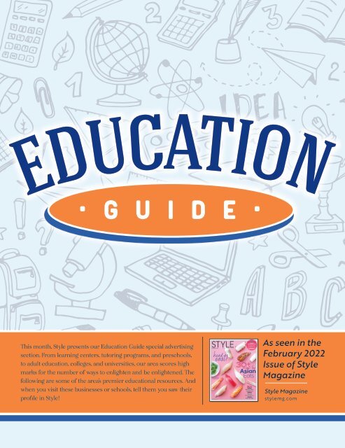 Education Guide Stand Alone - February 2022