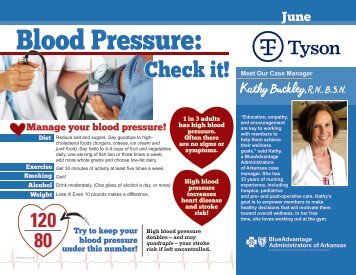 Tyson Health Flyer (JUNE 2021)