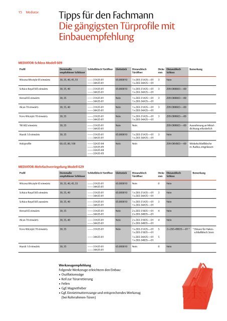 Mediator Technik-Katalog - effeff