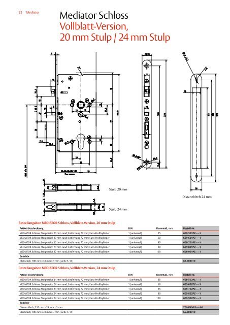 Mediator Technik-Katalog - effeff