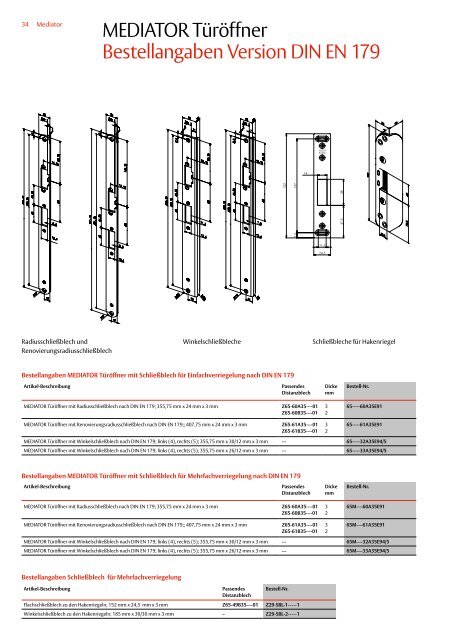 Mediator Technik-Katalog - effeff