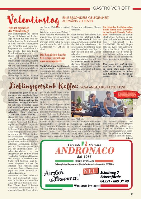 Holsteiner KlöönSNACK - Ausgabe Kiel / Eckernförde - Februar 2022