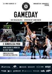WWU Baskets Gameday #63 2021_22