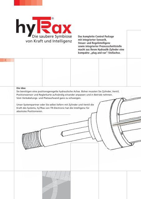 hyTRax - Intelligenz inklusive - TR-Electronic GmbH