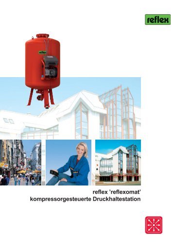 reflex 'reflexomat' kompressorgesteuerte Druckhaltestation