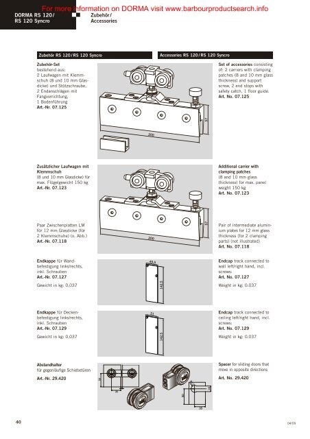 Glass Fittings: Room Dividers - RS/RSP/AGILE - BD Online Product ...