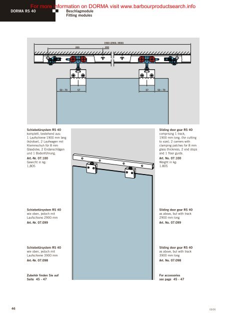 Glass Fittings: Room Dividers - RS/RSP/AGILE - BD Online Product ...