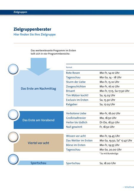 Download Tarifbroschüre 2013 - ARD-Werbung Sales Services GmbH