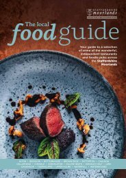 Local Food Guide - Staffordshire Moorlands