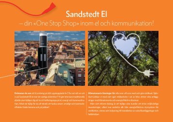 Sandstedt One Stop Shop 2