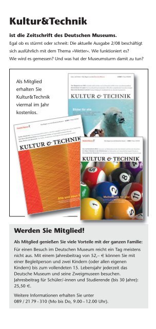 Kultur&Technik - Deutsches Museum