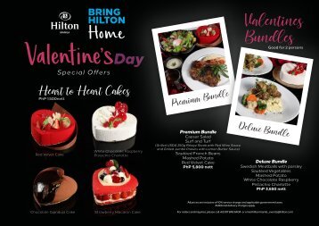 Bring Hilton Home - Valentine's Day Offers