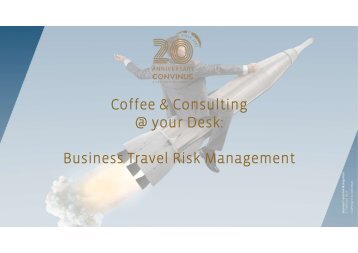 Coffee & Consulting: Business Travel Risk Management_DE
