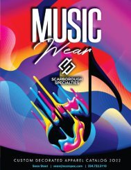 SSI MusicWear Catalog 2022
