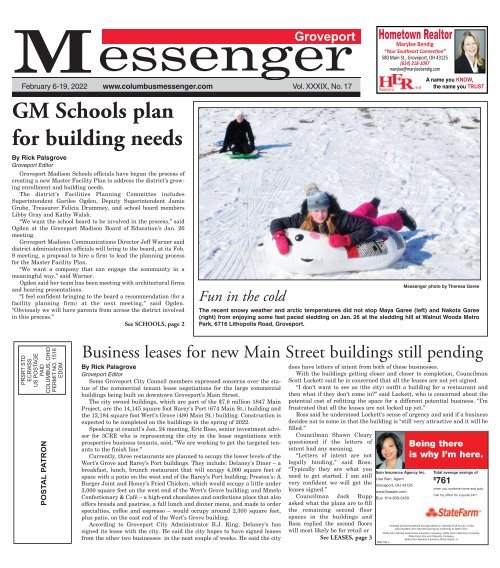 Groveport Messenger - February 6th, 2022