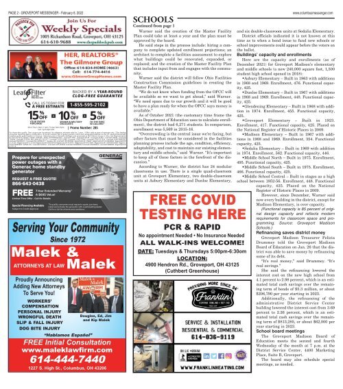 Groveport Messenger - February 6th, 2022