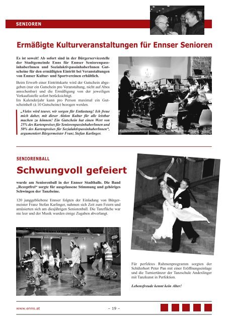 Gemeindezeitung Februar 2009 - Enns