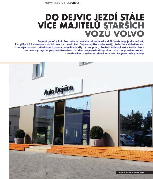 vstříc zákazníkům: ušetřete při servisu - Corporate publishing