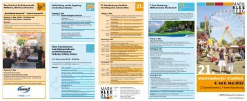 programm_stadtfest_2012 - Stadt Markkleeberg