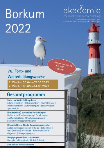 76. Fort- und Weiterbildungswoche Borkum