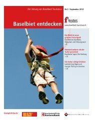Baselbiet entdecken - Baselland Tourismus