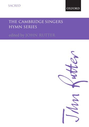 The Cambridge Singers Hymn Series 