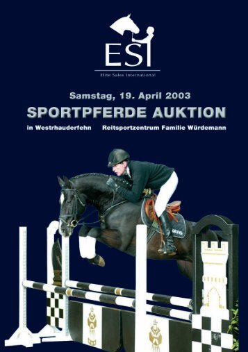 2003 - ESI I. Sportpferde Katalog (.pdf, 3,6